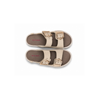 Damen Sandalen mit Doppelriemen & Schnallen – Bequeme Sommerschuhe
