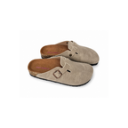Komfort Kork-Leder Clogs – Bequeme Pantoletten