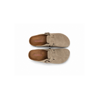 Komfort Kork-Leder Clogs – Bequeme Pantoletten