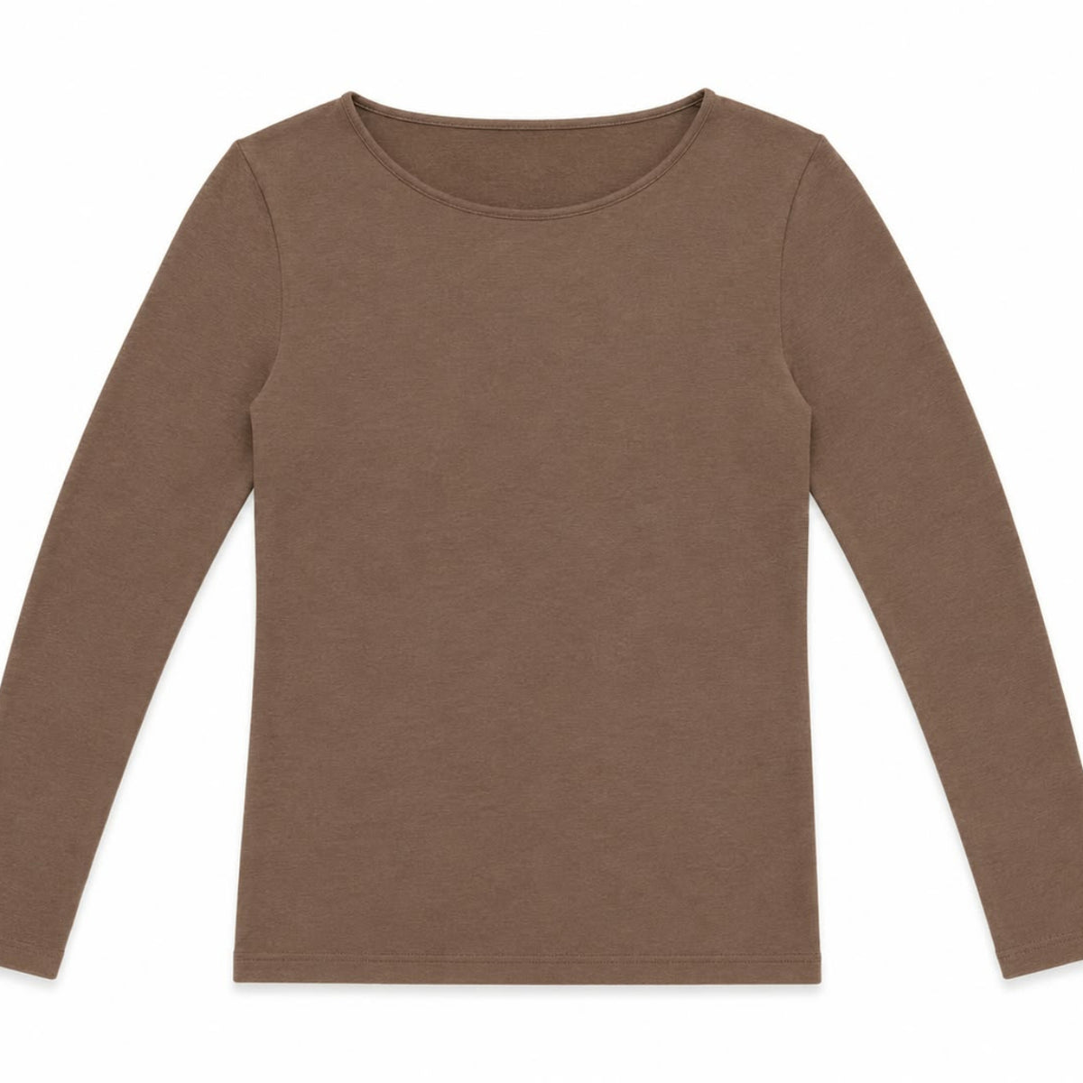 Kaschmir Überzieher Damen – Weicher Longsleeve mit Rundhalsausschnitt