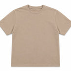 Kaschmir T-Shirt Damen – Oversize Überzieher mit Rundhalsausschnitt