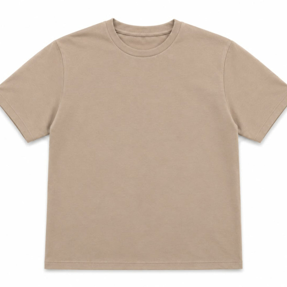 Kaschmir T-Shirt Damen – Oversize Überzieher mit Rundhalsausschnitt