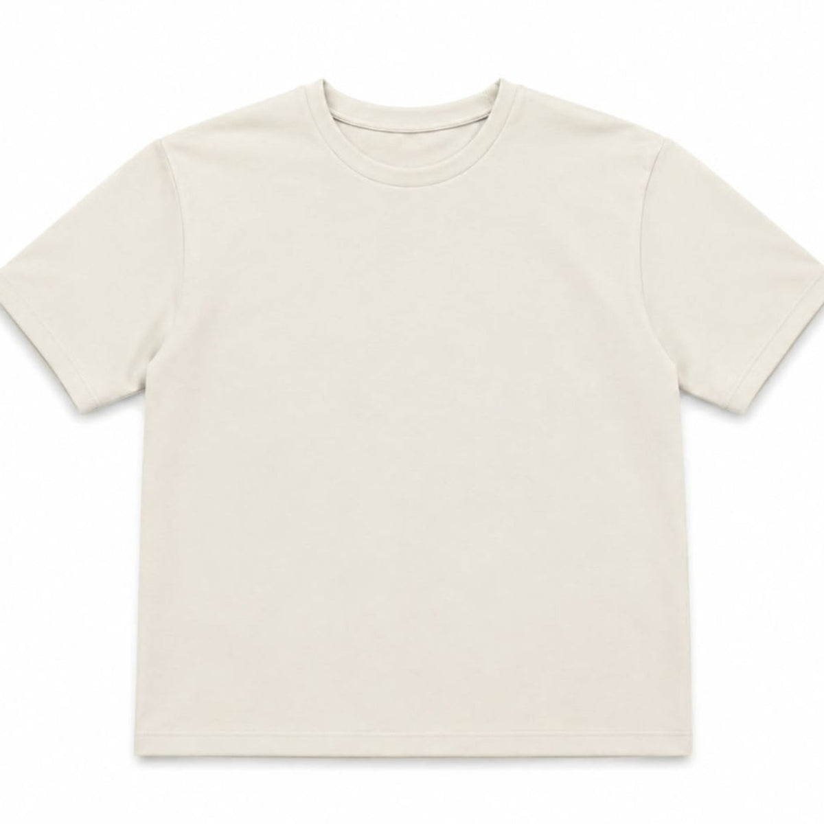 Kaschmir T-Shirt Damen – Oversize Überzieher mit Rundhalsausschnitt